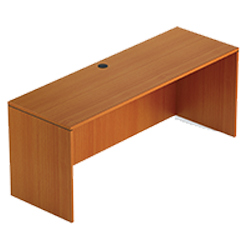 Straight Laminated Desk Finished with a PVC Edge Band